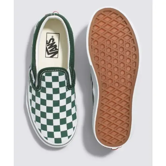 Vans Unisex Youth Classic Slip-On Shoe Color Theory Checkerboard Size 11.5UY NEW - Picture 4 of 10